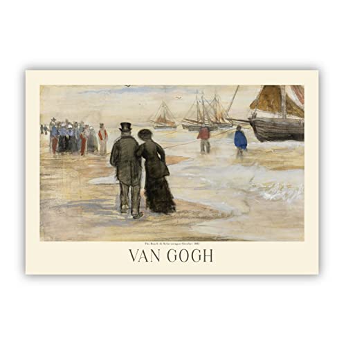 Van Gogh Poster Prints, Van Gogh Prints Museum Gallery Exhibition Poster, Van Gogh Paintings, Van Gogh Art Works, Van Gogh Prints, Van Gogh Exhibition Poster, Vintage Print, Home Wall Art, Office Wall Decor