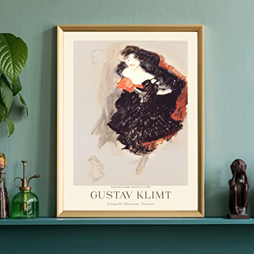 Gustav Klimt Poster Prints, Gustav Klimt Prints Museum Gallery Exhibition Poster, Gustav Klimt Paintings, Gustav Klimt Art Works, Gustav Klimt Prints, Gustav Klimt Exhibition Poster, Vintage Print, Home Wall Art, Office Wall Decor