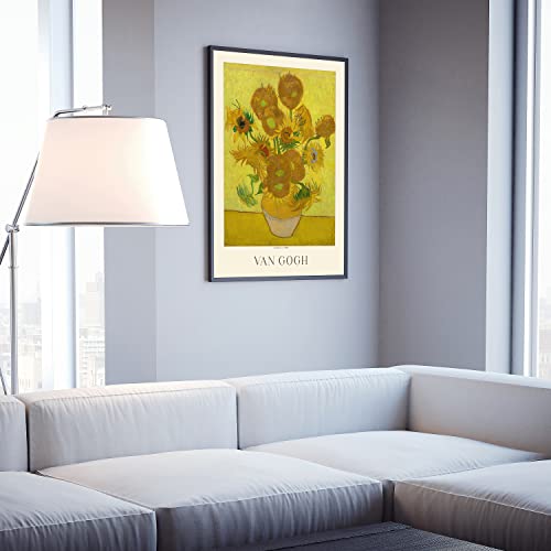 Van Gogh Poster Prints, Van Gogh Prints Museum Gallery Exhibition Poster, Van Gogh Paintings, Van Gogh Art Works, Van Gogh Prints, Van Gogh Exhibition Poster, Vintage Print, Home Wall Art, Office Wall Decor