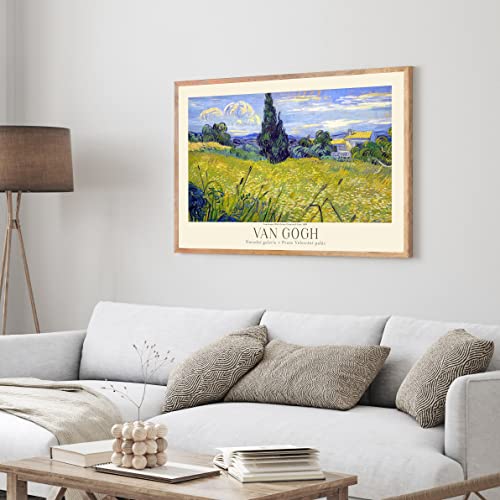 Van Gogh Poster Prints, Van Gogh Prints Museum Gallery Exhibition Poster, Van Gogh Paintings, Van Gogh Art Works, Van Gogh Prints, Van Gogh Exhibition Poster, Vintage Print, Home Wall Art, Office Wall Decor