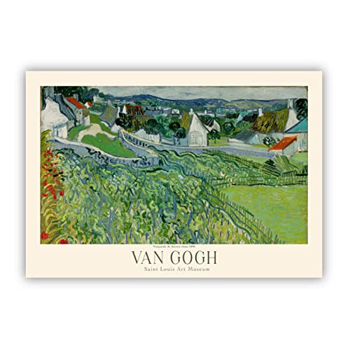 Van Gogh Poster Prints, Van Gogh Prints Museum Gallery Exhibition Poster, Van Gogh Paintings, Van Gogh Art Works, Van Gogh Prints, Van Gogh Exhibition Poster, Vintage Print, Home Wall Art, Office Wall Decor