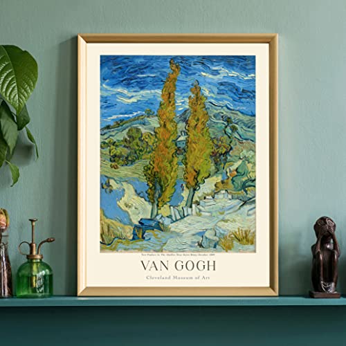 Van Gogh Poster Prints, Van Gogh Prints Museum Gallery Exhibition Poster, Van Gogh Paintings, Van Gogh Art Works, Van Gogh Prints, Van Gogh Exhibition Poster, Vintage Print, Home Wall Art, Office Wall Decor
