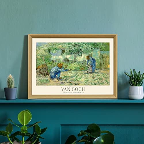 Van Gogh Poster Prints, Van Gogh Prints Museum Gallery Exhibition Poster, Van Gogh Paintings, Van Gogh Art Works, Van Gogh Prints, Van Gogh Exhibition Poster, Vintage Print, Home Wall Art, Office Wall Decor