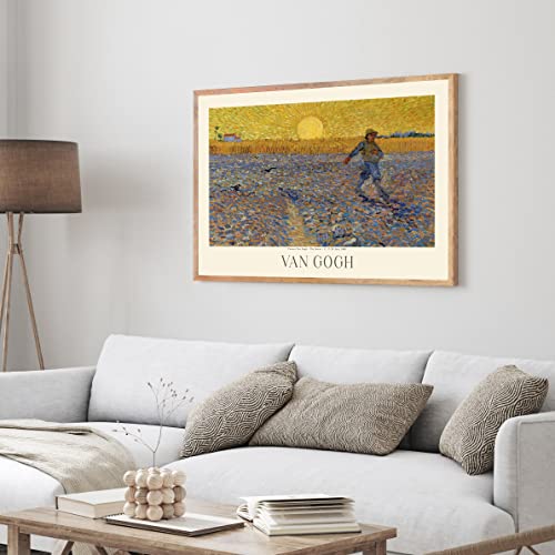 Van Gogh Poster Prints, Van Gogh Prints Museum Gallery Exhibition Poster, Van Gogh Paintings, Van Gogh Art Works, Van Gogh Prints, Van Gogh Exhibition Poster, Vintage Print, Home Wall Art, Office Wall Decor