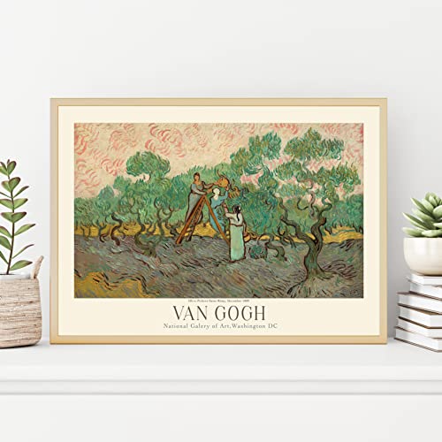 Van Gogh Poster Prints, Van Gogh Prints Museum Gallery Exhibition Poster, Van Gogh Paintings, Van Gogh Art Works, Van Gogh Prints, Van Gogh Exhibition Poster, Vintage Print, Home Wall Art, Office Wall Decor
