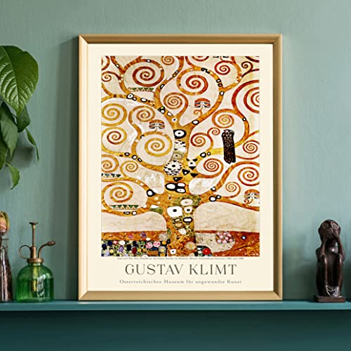 Gustav Klimt Poster Prints, Gustav Klimt Prints Museum Gallery Exhibition Poster, Gustav Klimt Paintings, Gustav Klimt Art Works, Gustav Klimt Prints, Gustav Klimt Exhibition Poster, Vintage Print, Home Wall Art, Office Wall Decor