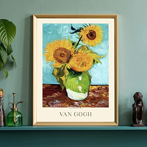 Van Gogh Poster Prints, Van Gogh Prints Museum Gallery Exhibition Poster, Van Gogh Paintings, Van Gogh Art Works, Van Gogh Prints, Van Gogh Exhibition Poster, Vintage Print, Home Wall Art, Office Wall Decor