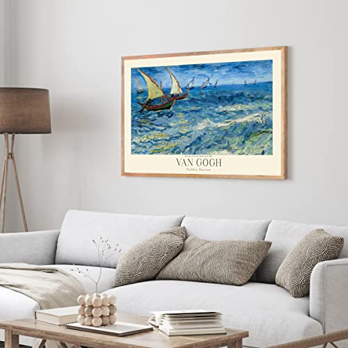 Van Gogh Poster Prints, Van Gogh Prints Museum Gallery Exhibition Poster, Van Gogh Paintings, Van Gogh Art Works, Van Gogh Prints, Van Gogh Exhibition Poster, Vintage Print, Home Wall Art, Office Wall Decor