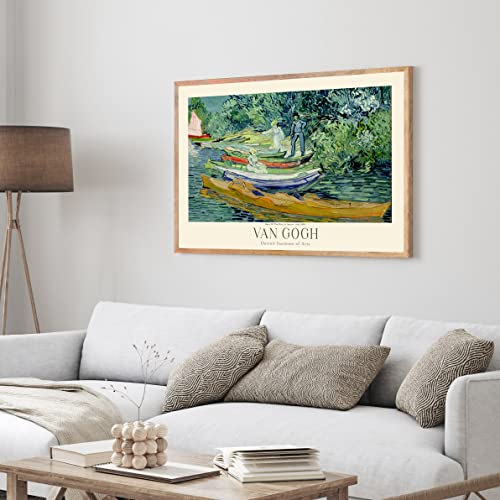 Van Gogh Poster Prints, Van Gogh Prints Museum Gallery Exhibition Poster, Van Gogh Paintings, Van Gogh Art Works, Van Gogh Prints, Van Gogh Exhibition Poster, Vintage Print, Home Wall Art, Office Wall Decor