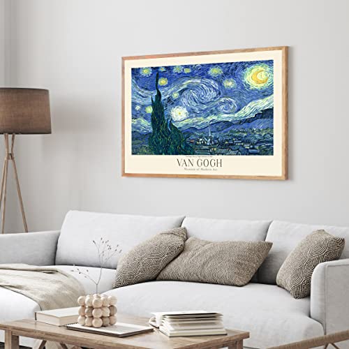 Van Gogh Poster Prints, Van Gogh Prints Museum Gallery Exhibition Poster, Van Gogh Paintings, Van Gogh Art Works, Van Gogh Prints, Van Gogh Exhibition Poster, Vintage Print, Home Wall Art, Office Wall Decor