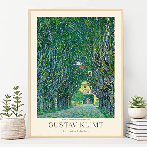 Gustav Klimt Poster Prints, Gustav Klimt Prints Museum Gallery Exhibition Poster, Gustav Klimt Paintings, Gustav Klimt Art Works, Gustav Klimt Prints, Gustav Klimt Exhibition Poster, Vintage Print, Home Wall Art, Office Wall Decor