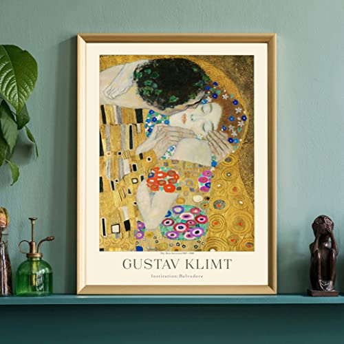 Gustav Klimt Poster Prints, Gustav Klimt Prints Museum Gallery Exhibition Poster, Gustav Klimt Paintings, Gustav Klimt Art Works, Gustav Klimt Prints, Gustav Klimt Exhibition Poster, Vintage Print, Home Wall Art, Office Wall Decor