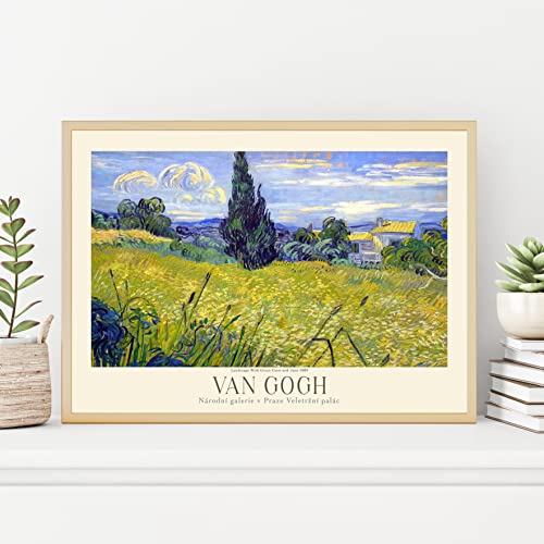 Van Gogh Poster Prints, Van Gogh Prints Museum Gallery Exhibition Poster, Van Gogh Paintings, Van Gogh Art Works, Van Gogh Prints, Van Gogh Exhibition Poster, Vintage Print, Home Wall Art, Office Wall Decor