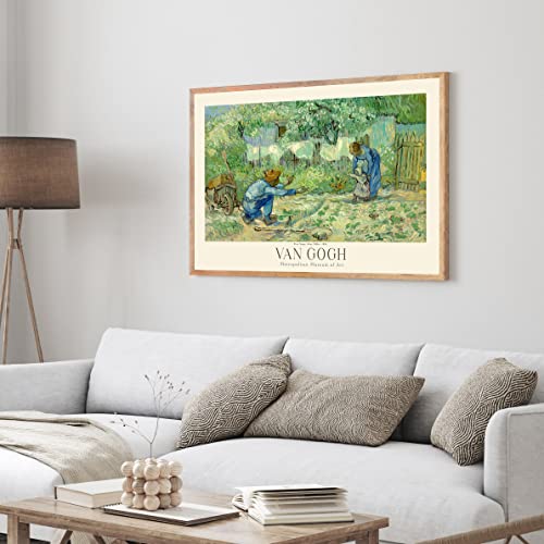 Van Gogh Poster Prints, Van Gogh Prints Museum Gallery Exhibition Poster, Van Gogh Paintings, Van Gogh Art Works, Van Gogh Prints, Van Gogh Exhibition Poster, Vintage Print, Home Wall Art, Office Wall Decor