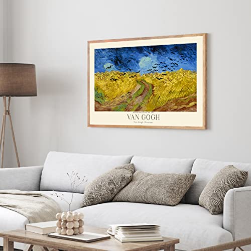 Van Gogh Poster Prints, Van Gogh Prints Museum Gallery Exhibition Poster, Van Gogh Paintings, Van Gogh Art Works, Van Gogh Prints, Van Gogh Exhibition Poster, Vintage Print, Home Wall Art, Office Wall Decor