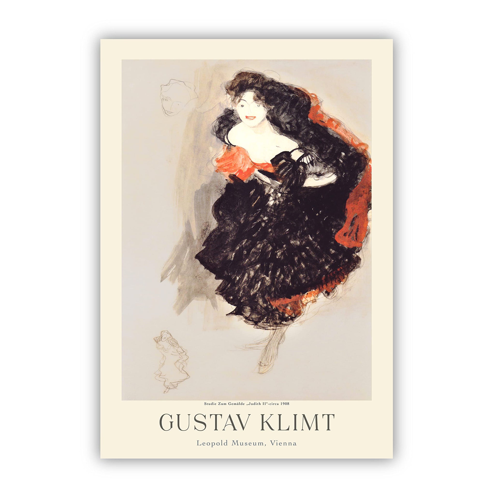 Gustav Klimt Poster Prints, Gustav Klimt Prints Museum Gallery Exhibition Poster, Gustav Klimt Paintings, Gustav Klimt Art Works, Gustav Klimt Prints, Gustav Klimt Exhibition Poster, Vintage Print, Home Wall Art, Office Wall Decor