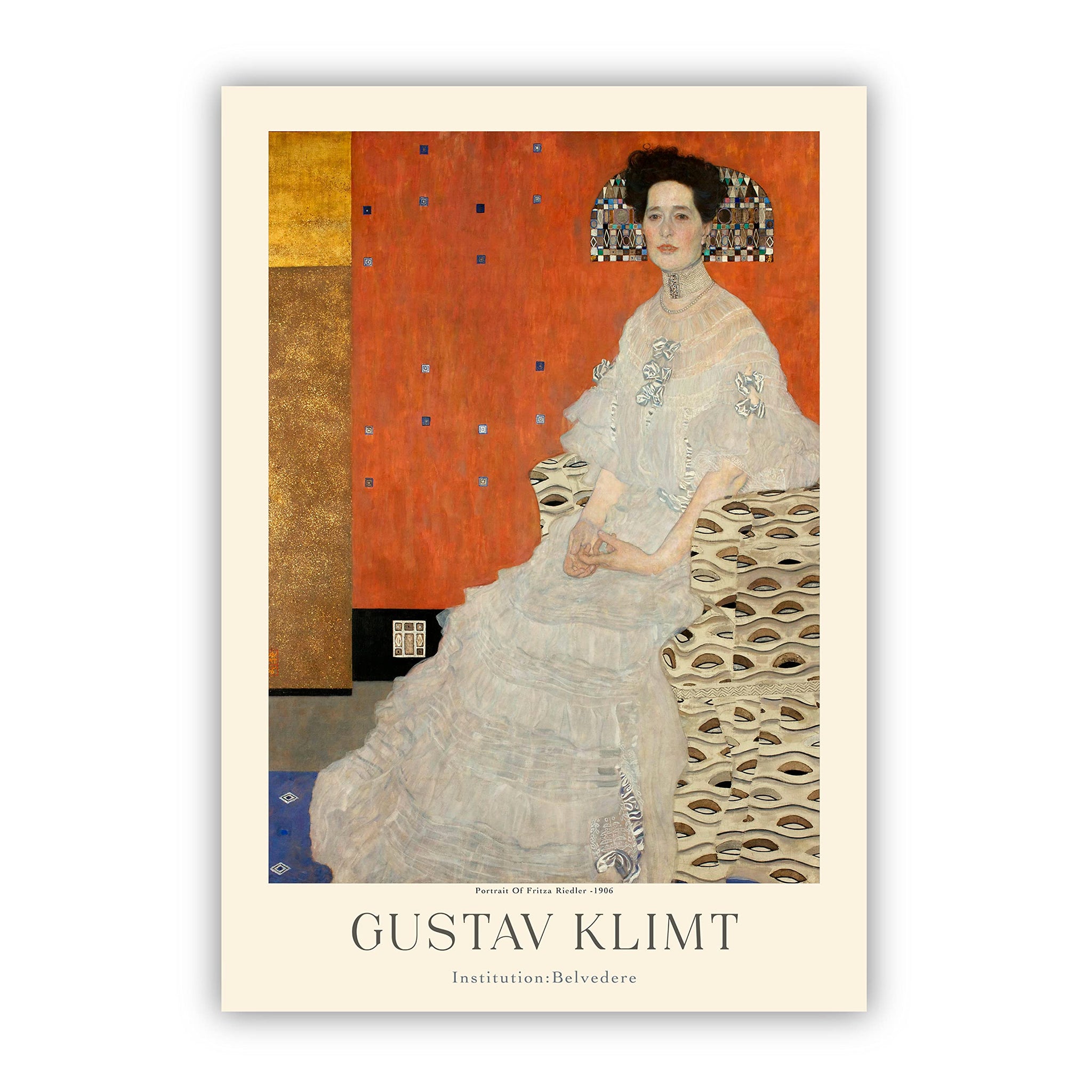 Gustav Klimt Poster Prints, Gustav Klimt Prints Museum Gallery Exhibition Poster, Gustav Klimt Paintings, Gustav Klimt Art Works, Gustav Klimt Prints, Gustav Klimt Exhibition Poster, Vintage Print, Home Wall Art, Office Wall Decor