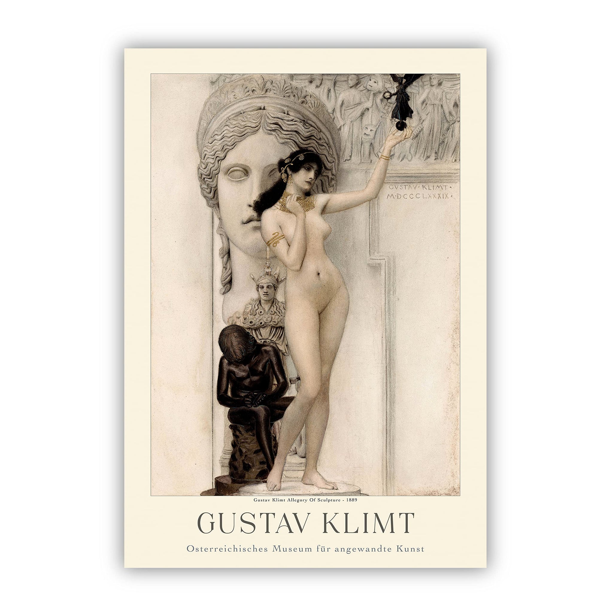 Gustav Klimt Poster Prints, Gustav Klimt Prints Museum Gallery Exhibition Poster, Gustav Klimt Paintings, Gustav Klimt Art Works, Gustav Klimt Prints, Gustav Klimt Exhibition Poster, Vintage Print, Home Wall Art, Office Wall Decor