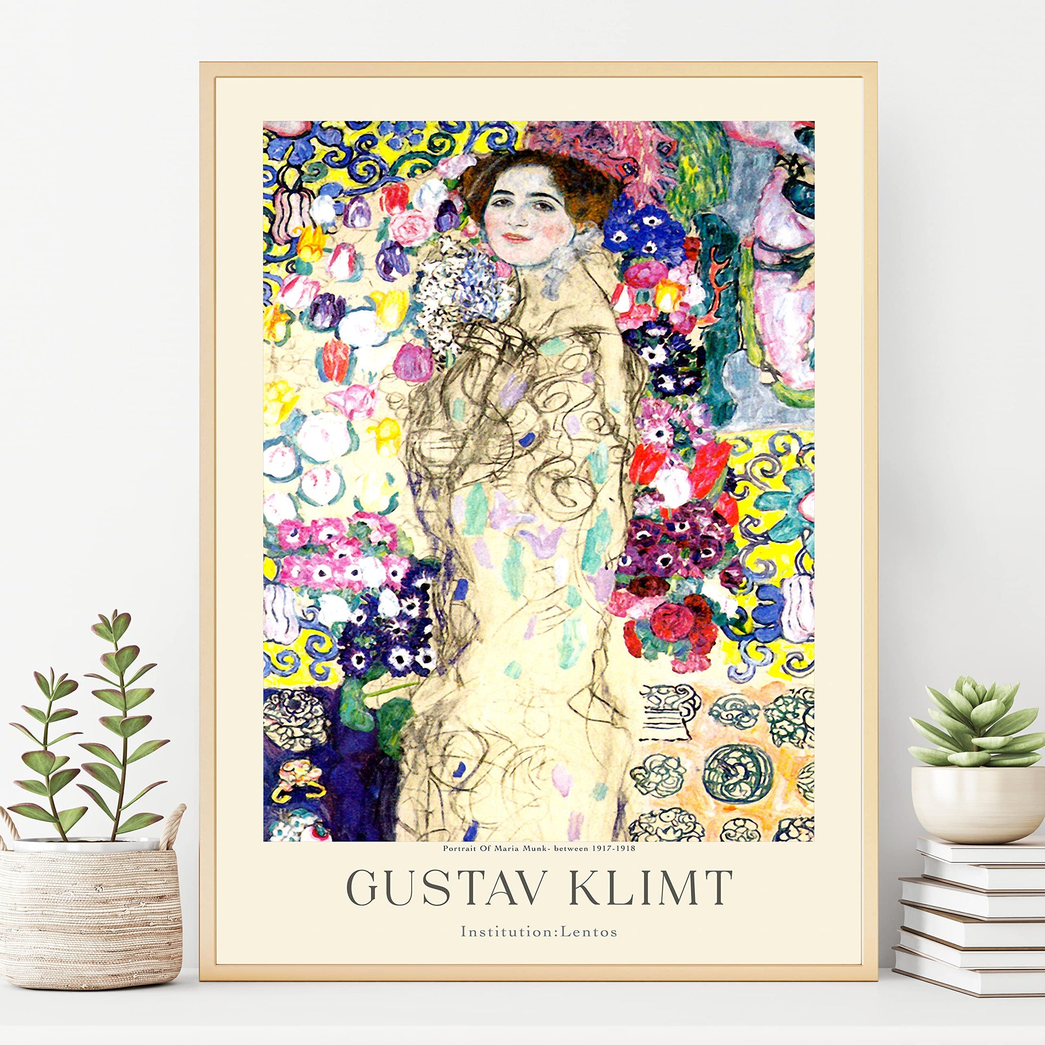 Gustav Klimt Poster Prints, Gustav Klimt Prints Museum Gallery Exhibition Poster, Gustav Klimt Paintings, Gustav Klimt Art Works, Gustav Klimt Prints, Gustav Klimt Exhibition Poster, Vintage Print, Home Wall Art, Office Wall Decor