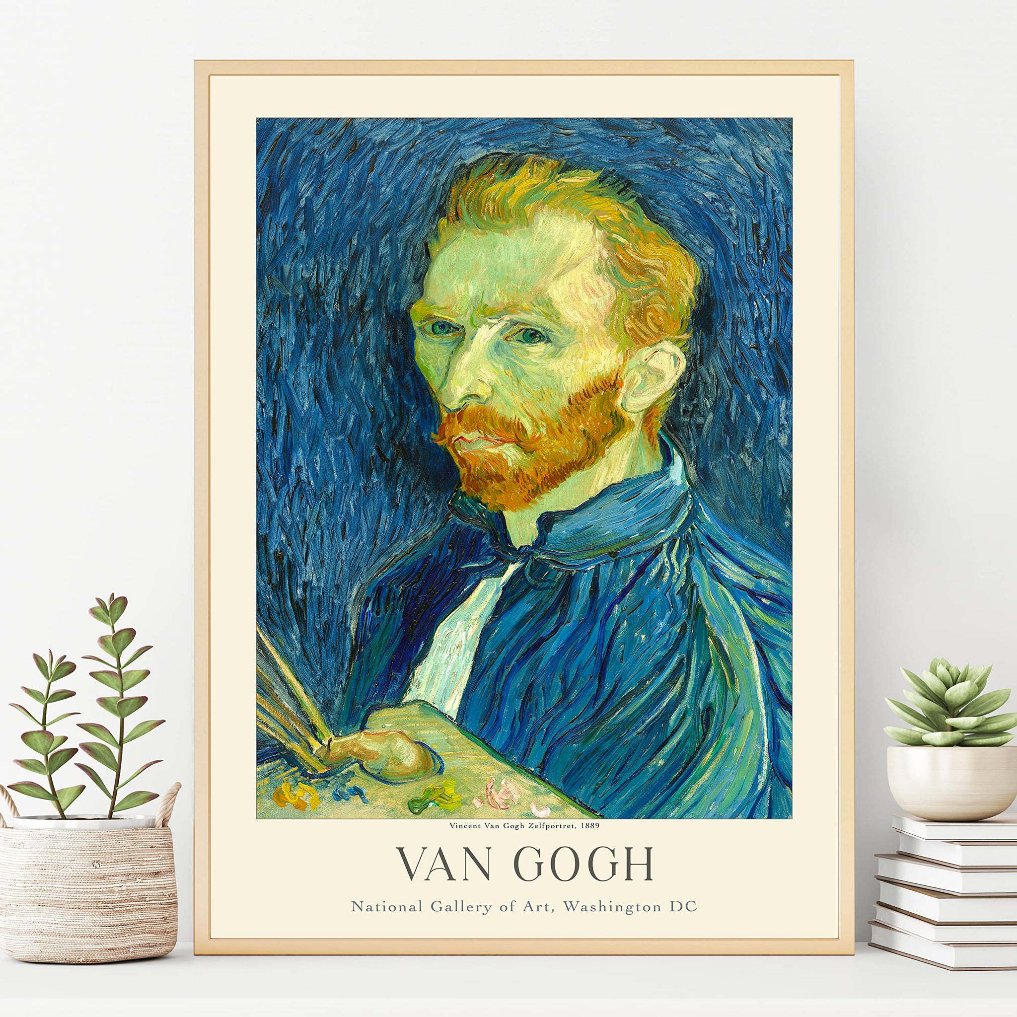 Van Gogh Poster Prints, Van Gogh Prints Museum Gallery Exhibition Poster, Van Gogh Paintings, Van Gogh Art Works, Van Gogh Prints, Van Gogh Exhibition Poster, Vintage Print, Home Wall Art, Office Wall Decor