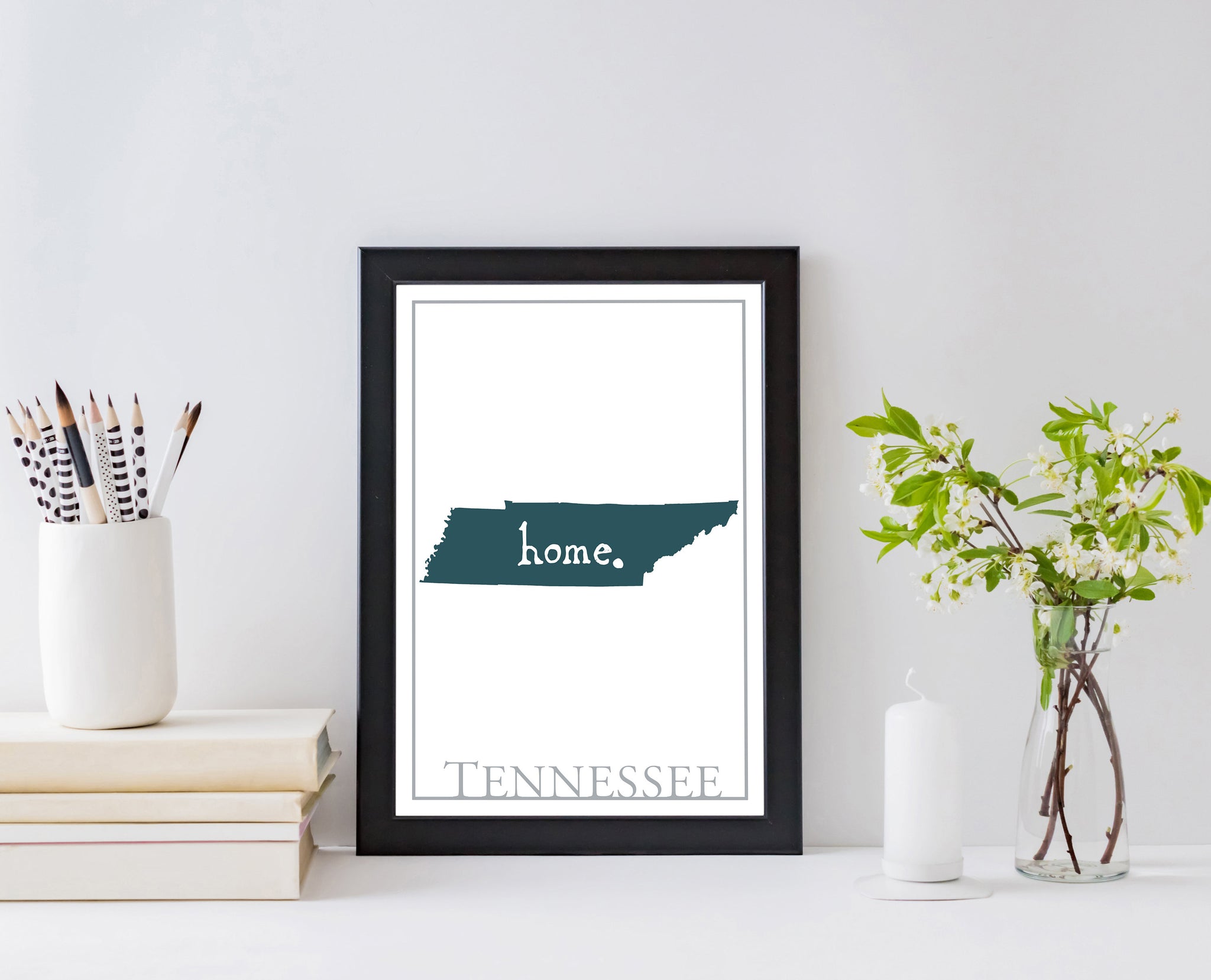 Tennessee Map Wall Art, Tennessee Modern Map Poster Print, City map wall decor, Tennessee City Poster Print, State Poster,Home wall art