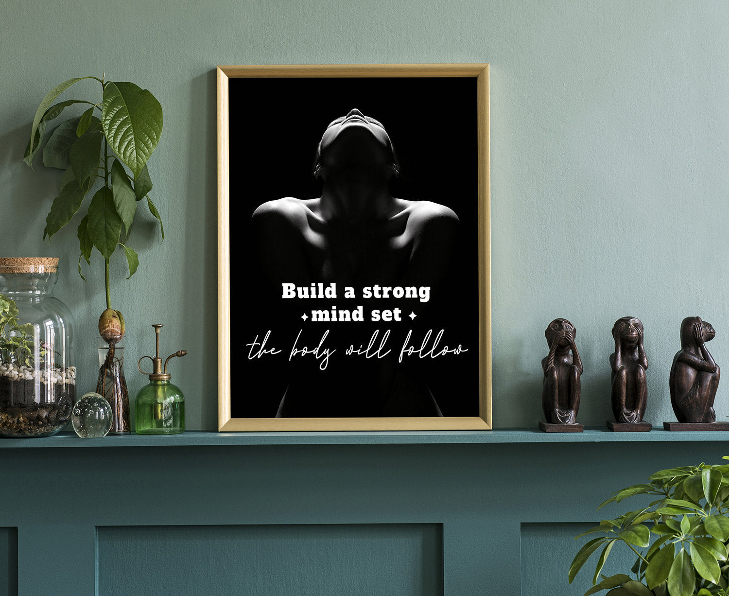 Gym wall art, Gym Poster, Gym quote, Gym D√©cor, Home gym, Home gym d√©cor, Home gym poster, Inspired poster, Fitness d√©cor,Motivational quote