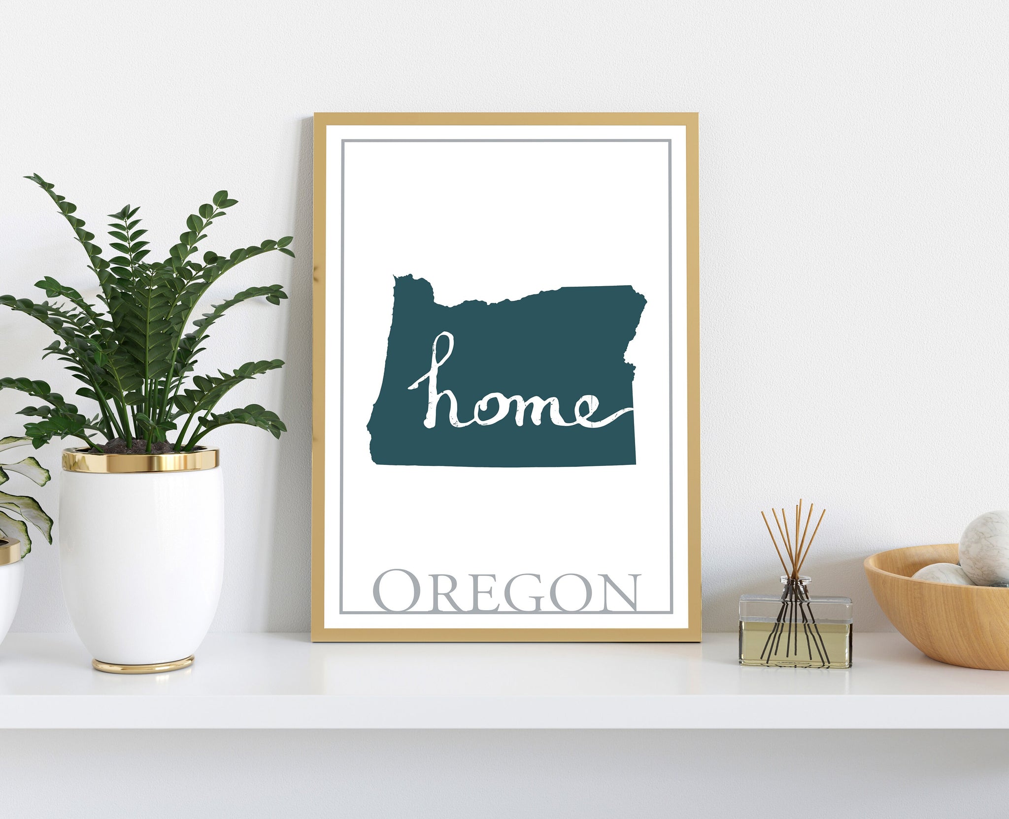 Oregon Map Wall Art, Oregon Modern Map Print, City map wall decor, Oregon City Poster Print, Unframed Oregon State Poster, Home wall decor