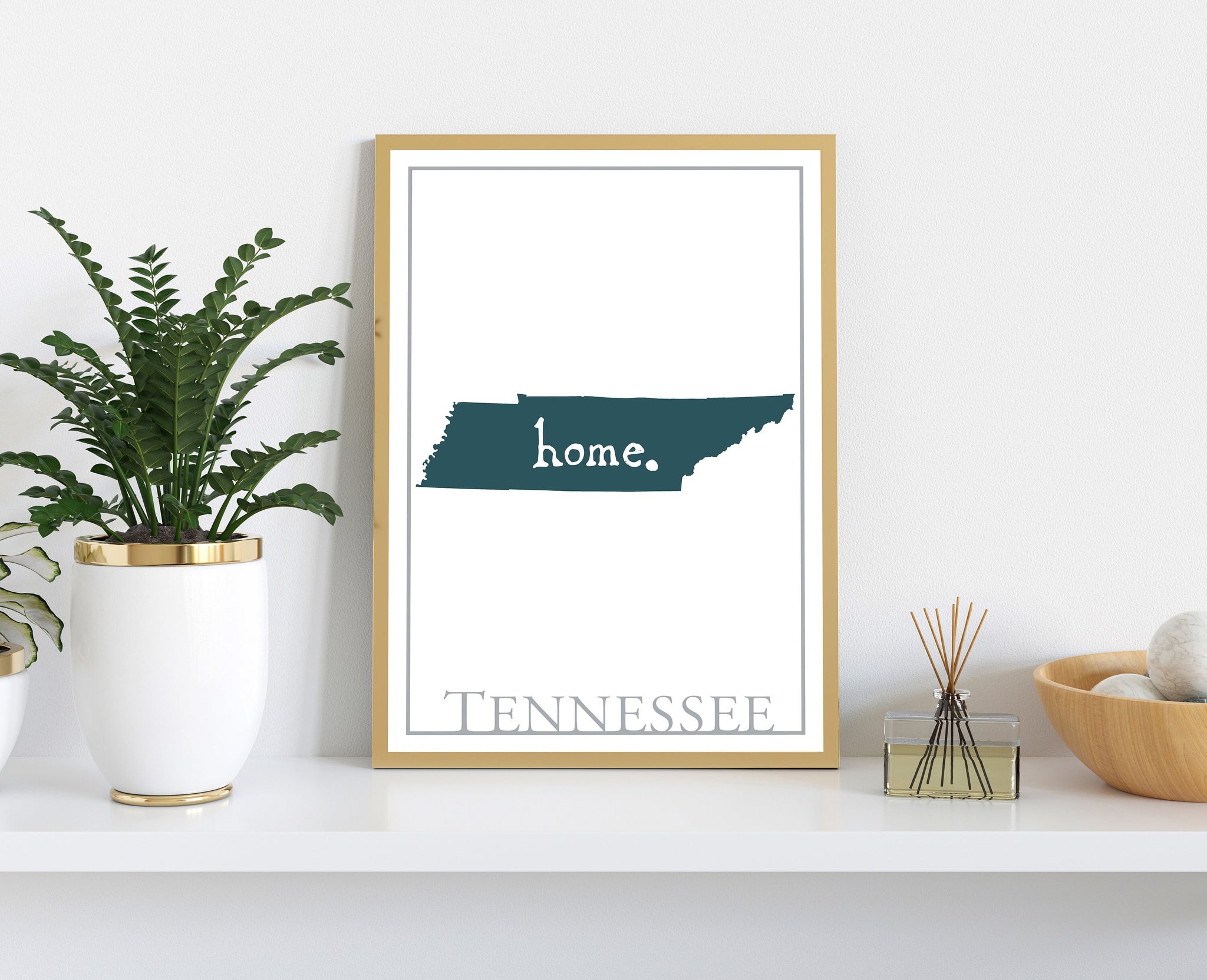 Tennessee Map Wall Art, Tennessee Modern Map Poster Print, City map wall decor, Tennessee City Poster Print, State Poster,Home wall art