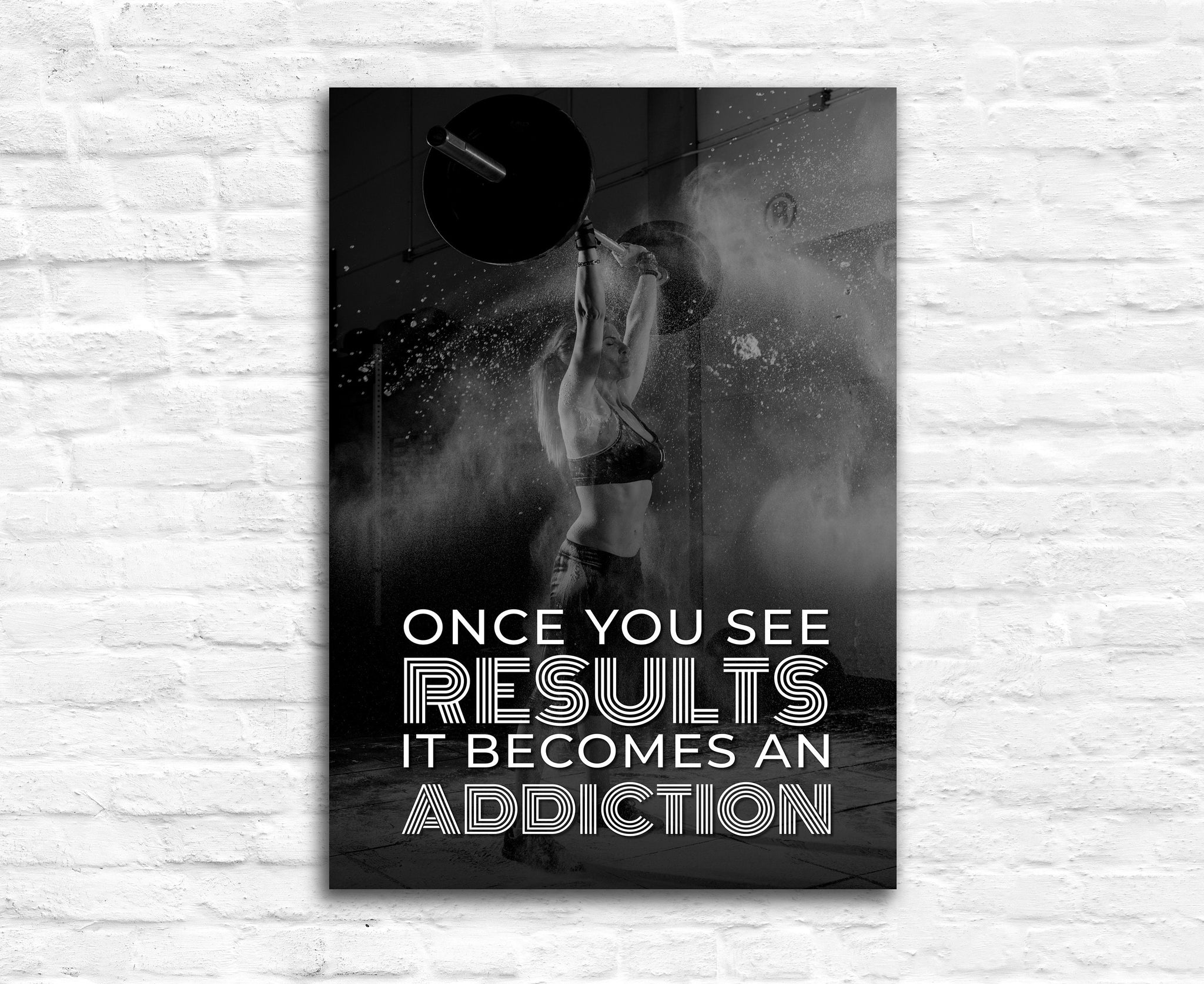 Gym wall art, Gym Poster, Gym quote, Gym D√©cor, Home gym, Home gym d√©cor, Home gym poster, Inspired poster, Fitness d√©cor,Motivational quote