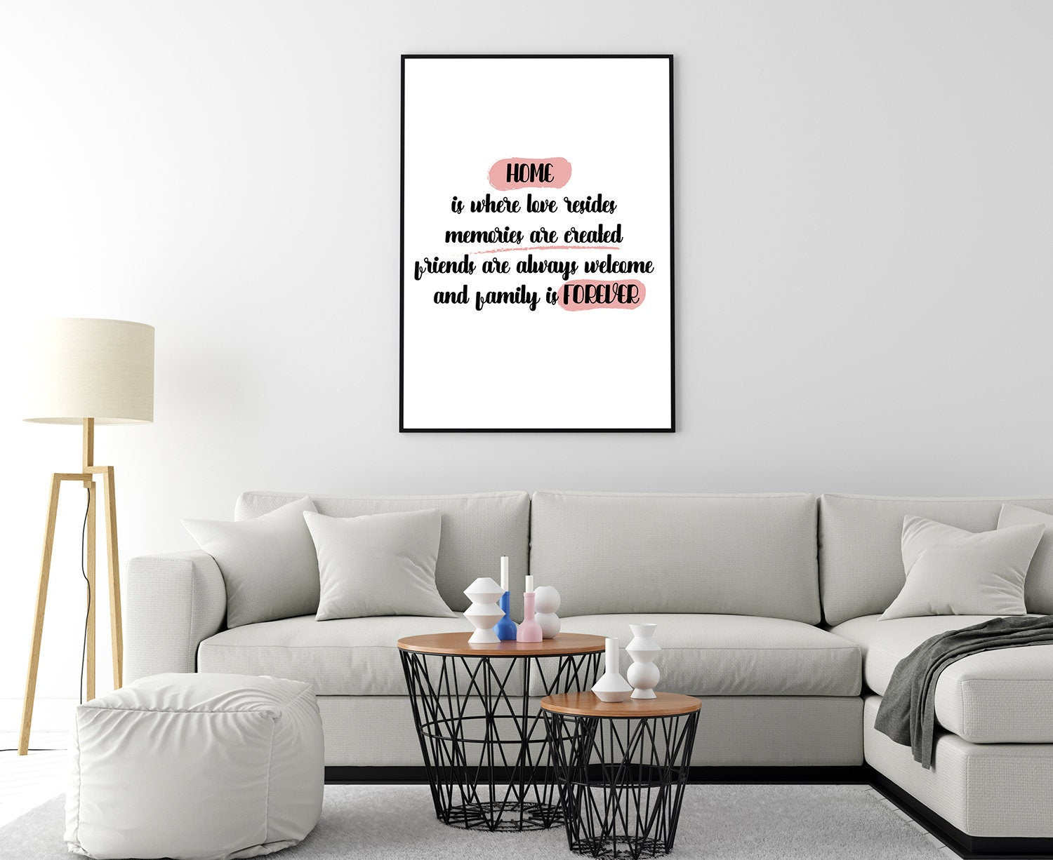 Home is where love resides, Poster print, Home wall decor, Quote print, Living room quote, Family room wall art, Entrepreneur Modern posters