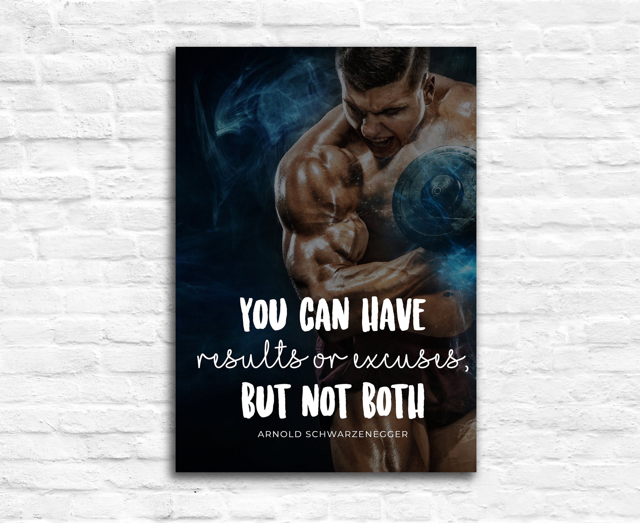 Gym wall art, Gym Poster, Gym quote, Gym D√©cor, Home gym, Home gym d√©cor, Home gym poster, Inspired poster, Fitness d√©cor,Motivational quote