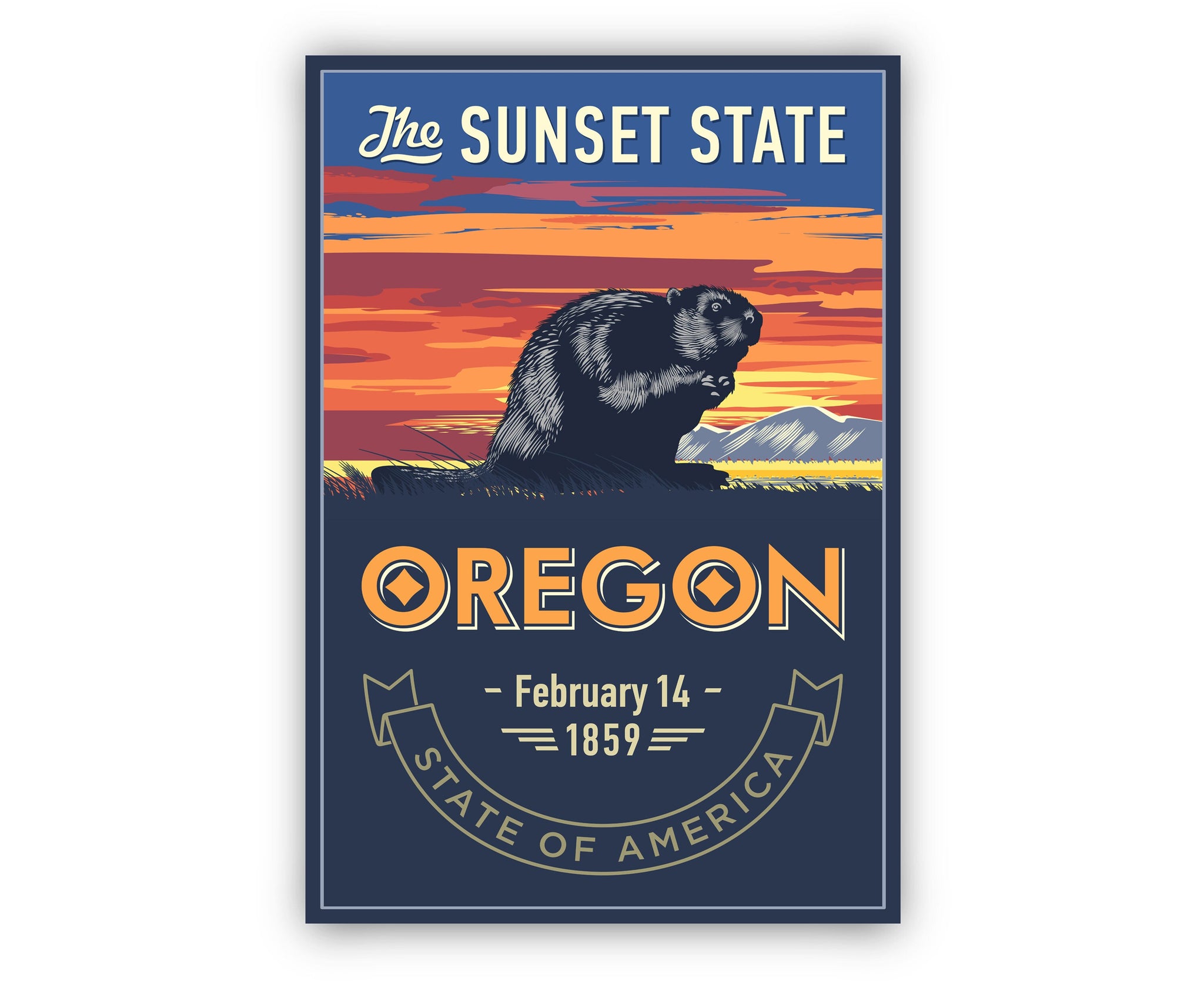 United States Poster, Oklahoma State Poster Print, Oklahoma State Emblem Poster, Retro Travel State Poster, Home Wall Art, Office Wall Art