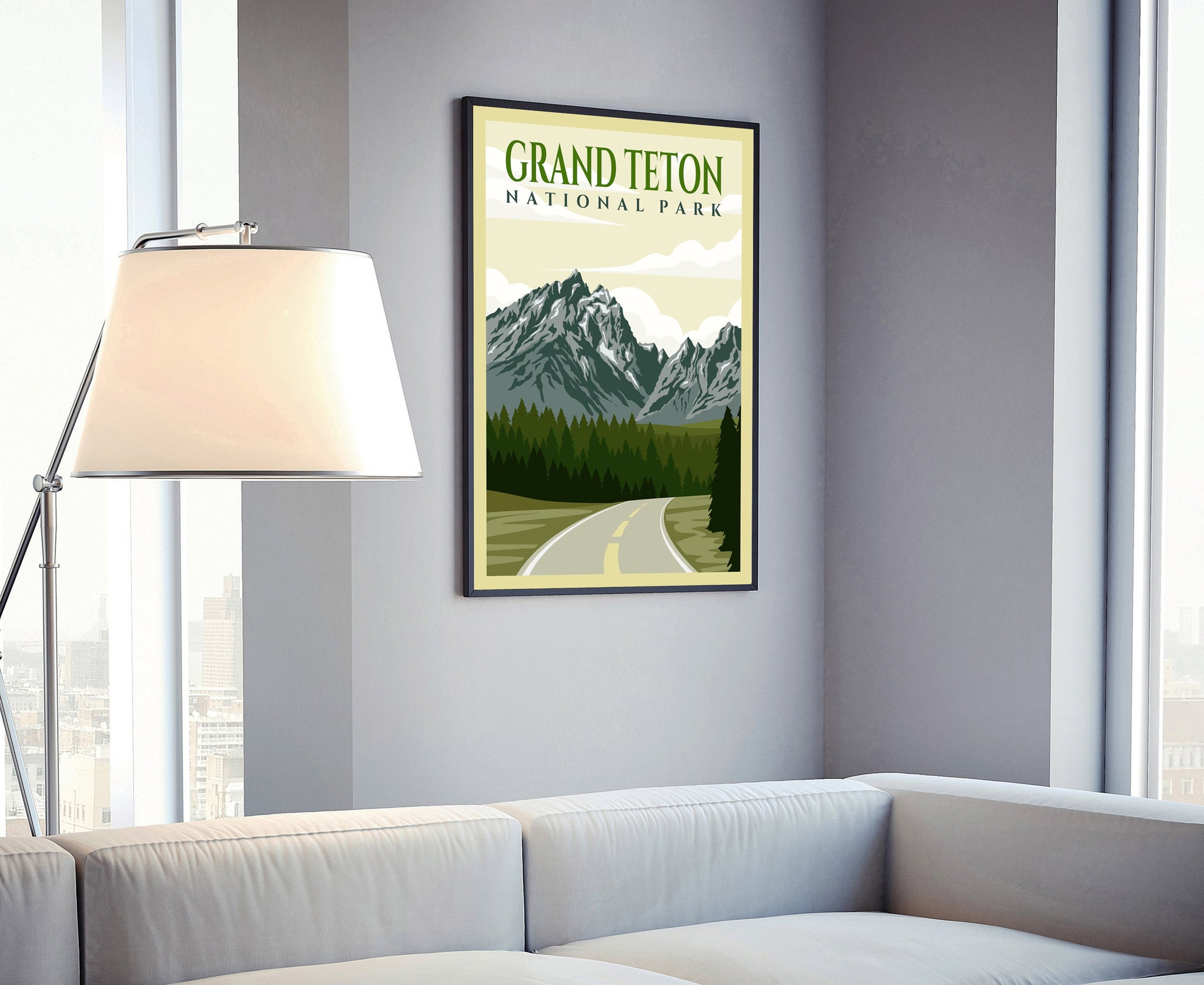 Grand Canyon National Park, Travel Poster Print, Arizona National Park, Arizona Retro Travel Poster, National park in Arizona, Birthday Gift