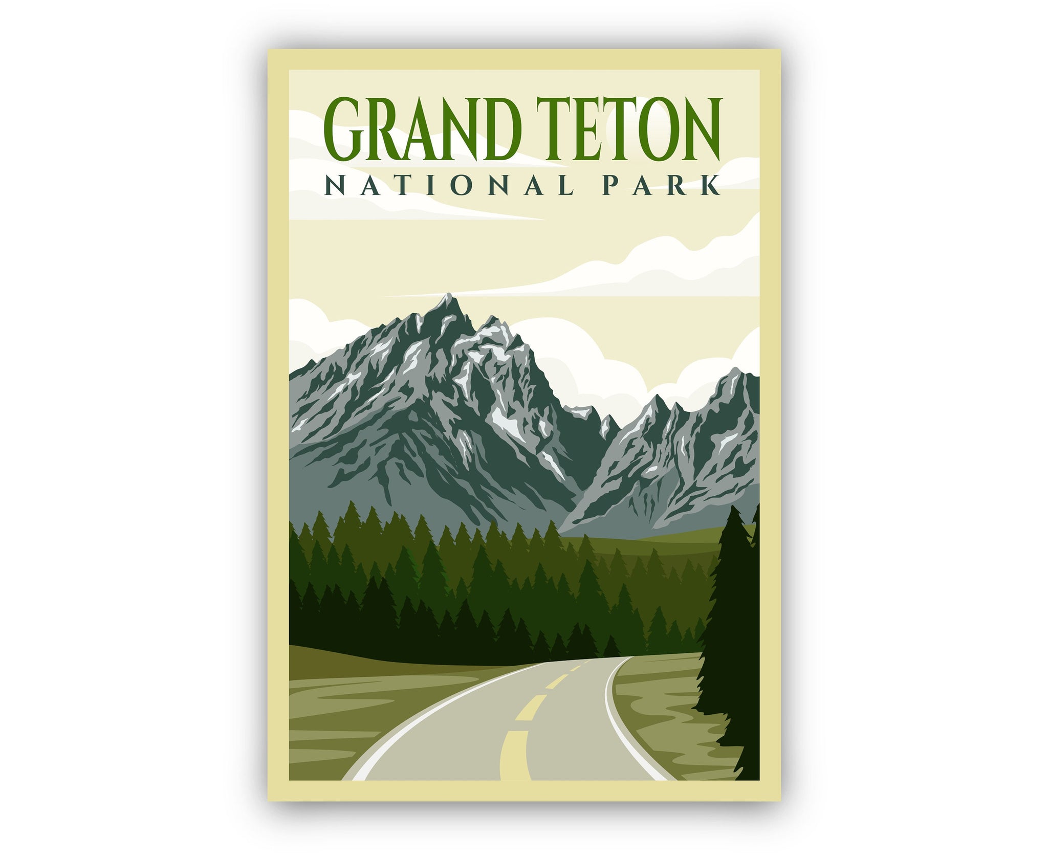 Grand Canyon National Park, Travel Poster Print, Arizona National Park, Arizona Retro Travel Poster, National park in Arizona, Birthday Gift