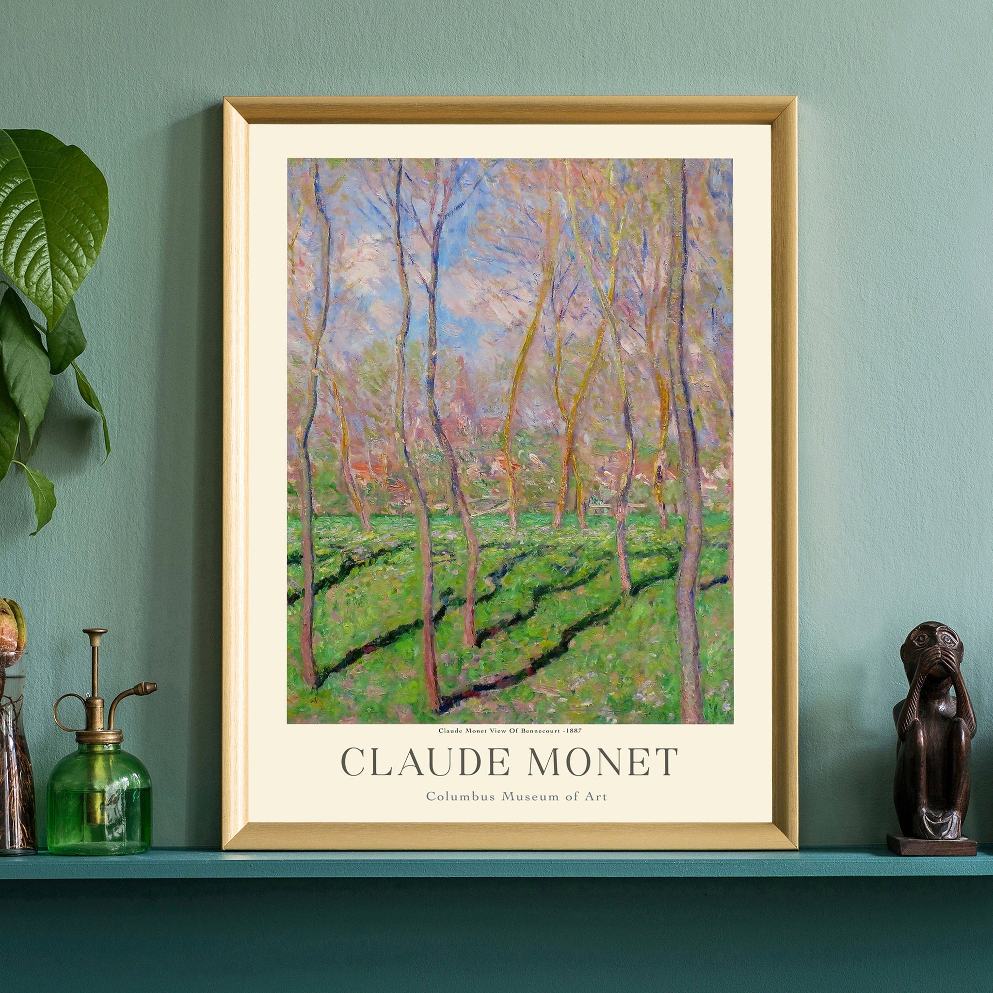 Claude Monet painting prints, Museum gallery exhibition poster, Claude Monet artworks, Claude Monet poster prints, Monet vintage print