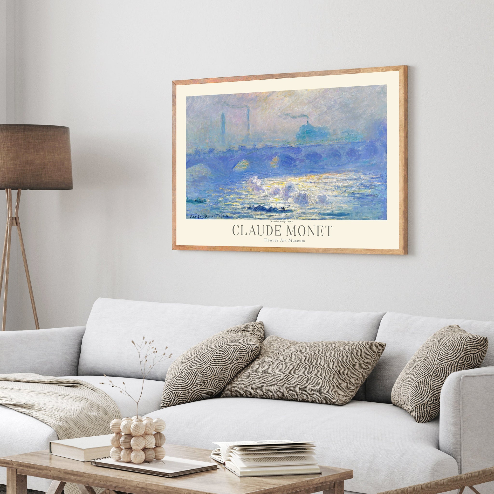 Claude Monet painting prints, Museum gallery exhibition poster, Claude Monet artworks, Claude Monet poster prints, Monet vintage print