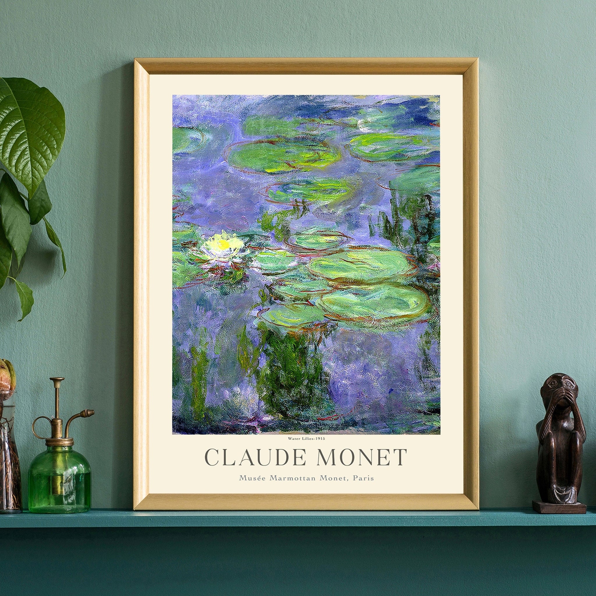 Claude Monet painting prints, Museum gallery exhibition poster, Claude Monet artworks, Claude Monet poster prints, Monet vintage print