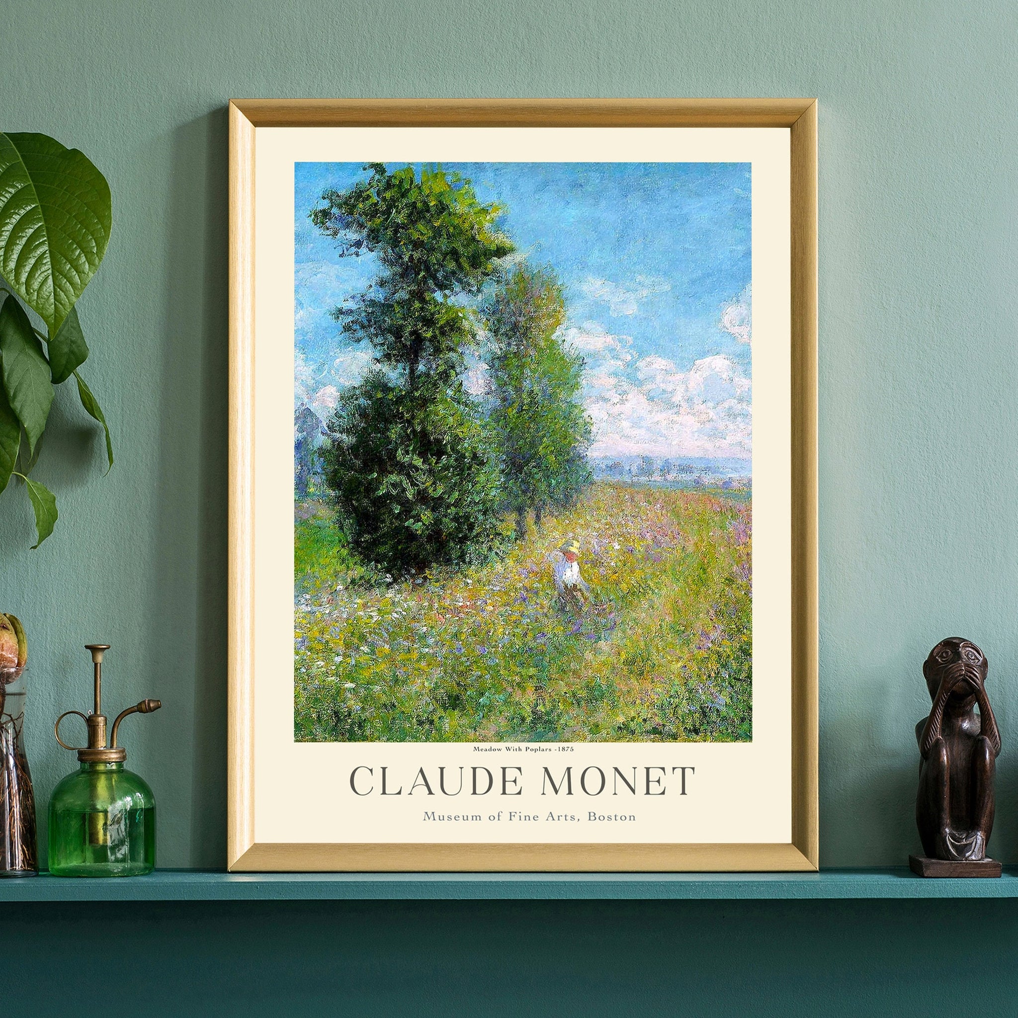 Claude Monet painting prints, Museum gallery exhibition poster, Claude Monet artworks, Claude Monet poster prints, Monet vintage print