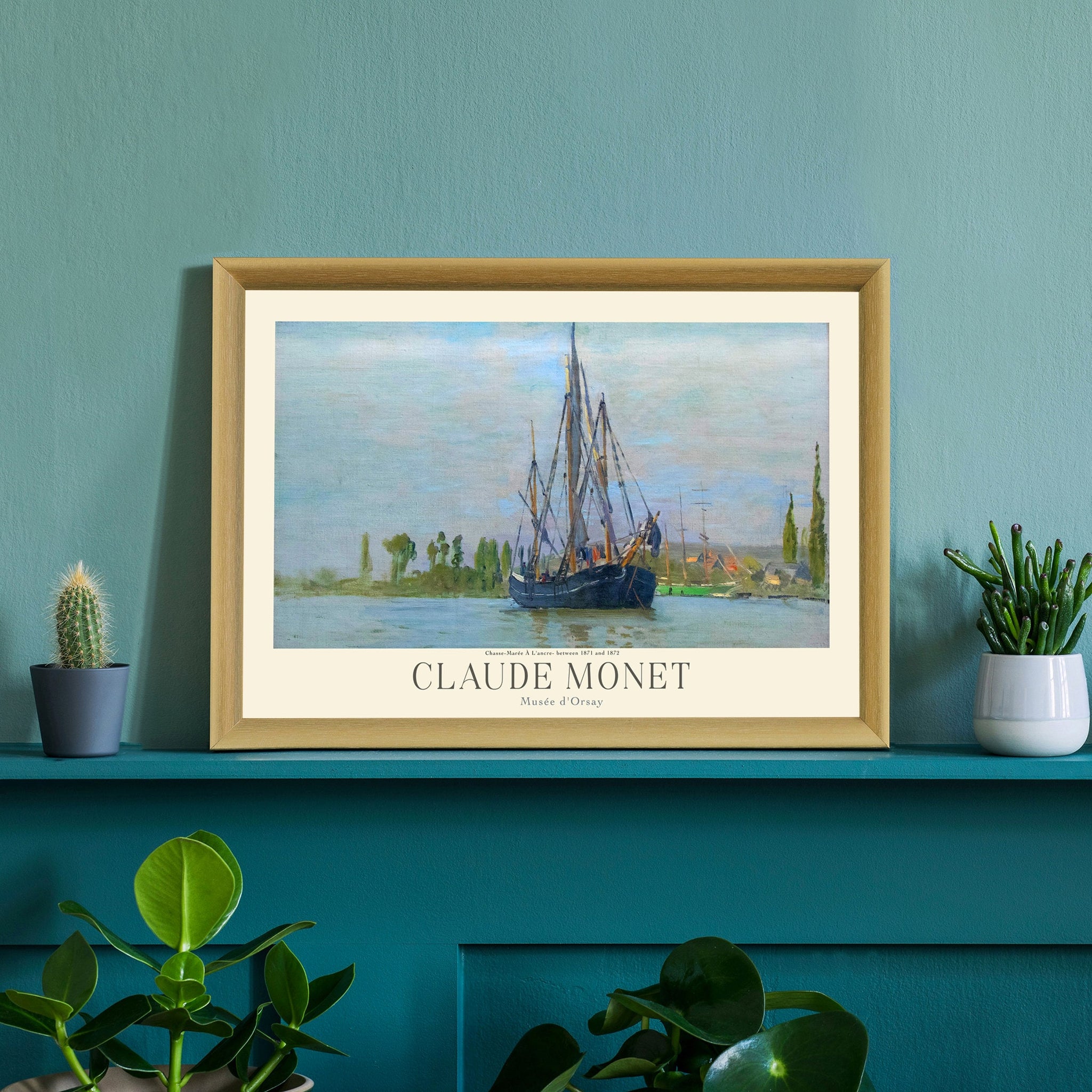 Claude Monet painting prints, Museum gallery exhibition poster, Claude Monet artworks, Claude Monet poster prints, Monet vintage print