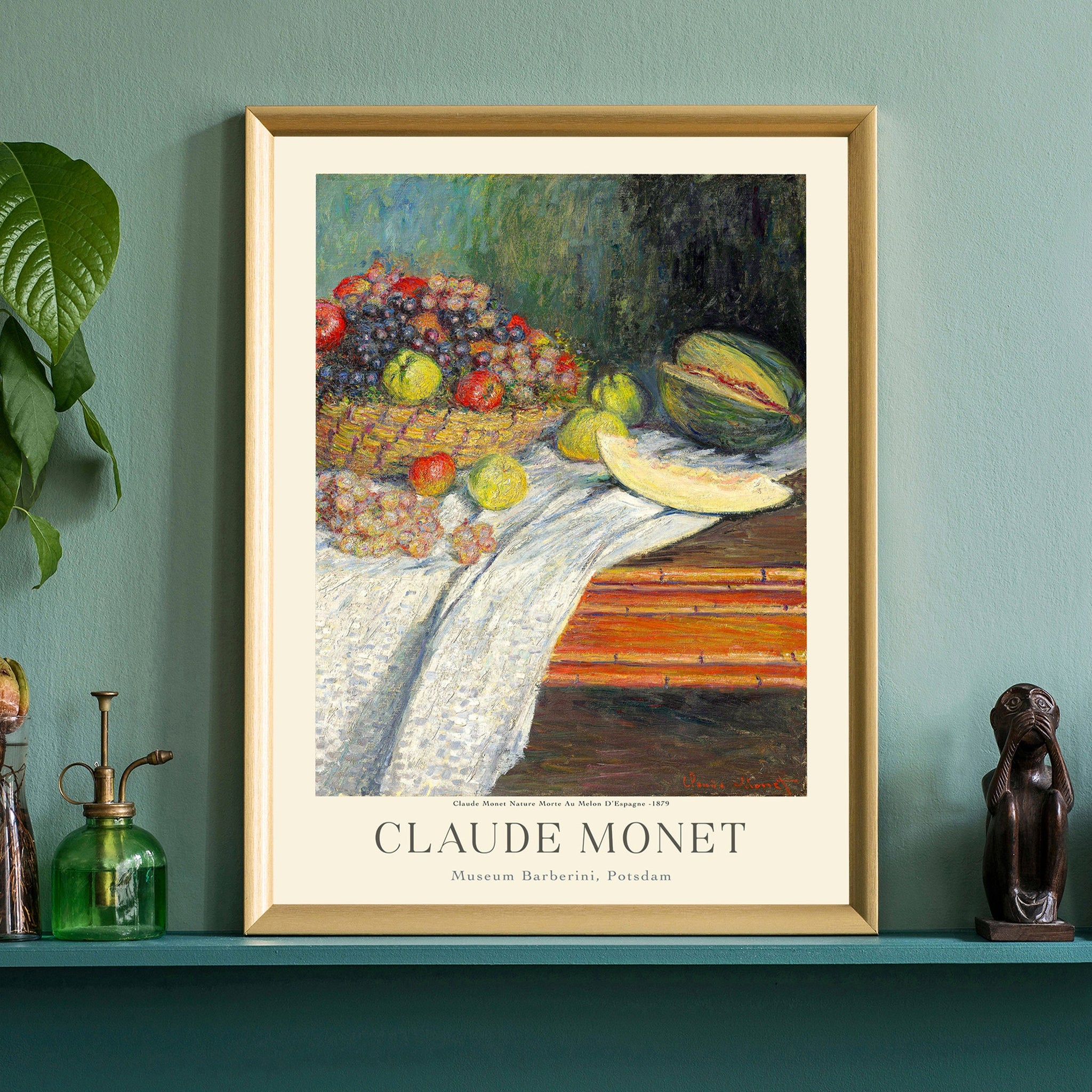 Claude Monet painting prints, Museum gallery exhibition poster, Claude Monet artworks, Claude Monet poster prints, Monet vintage print