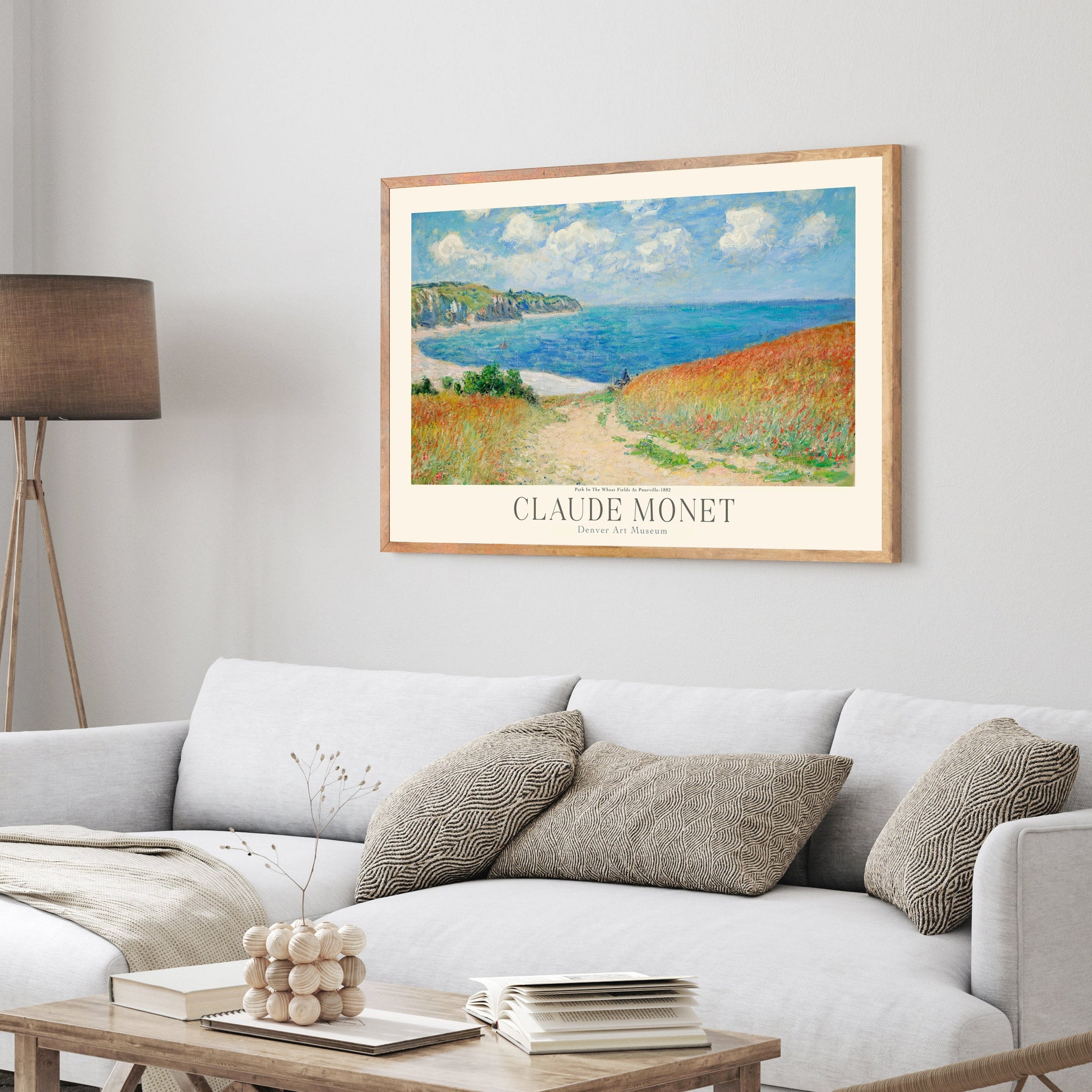 Claude Monet painting prints, Museum gallery exhibition poster, Claude Monet artworks, Claude Monet poster prints, Monet vintage print