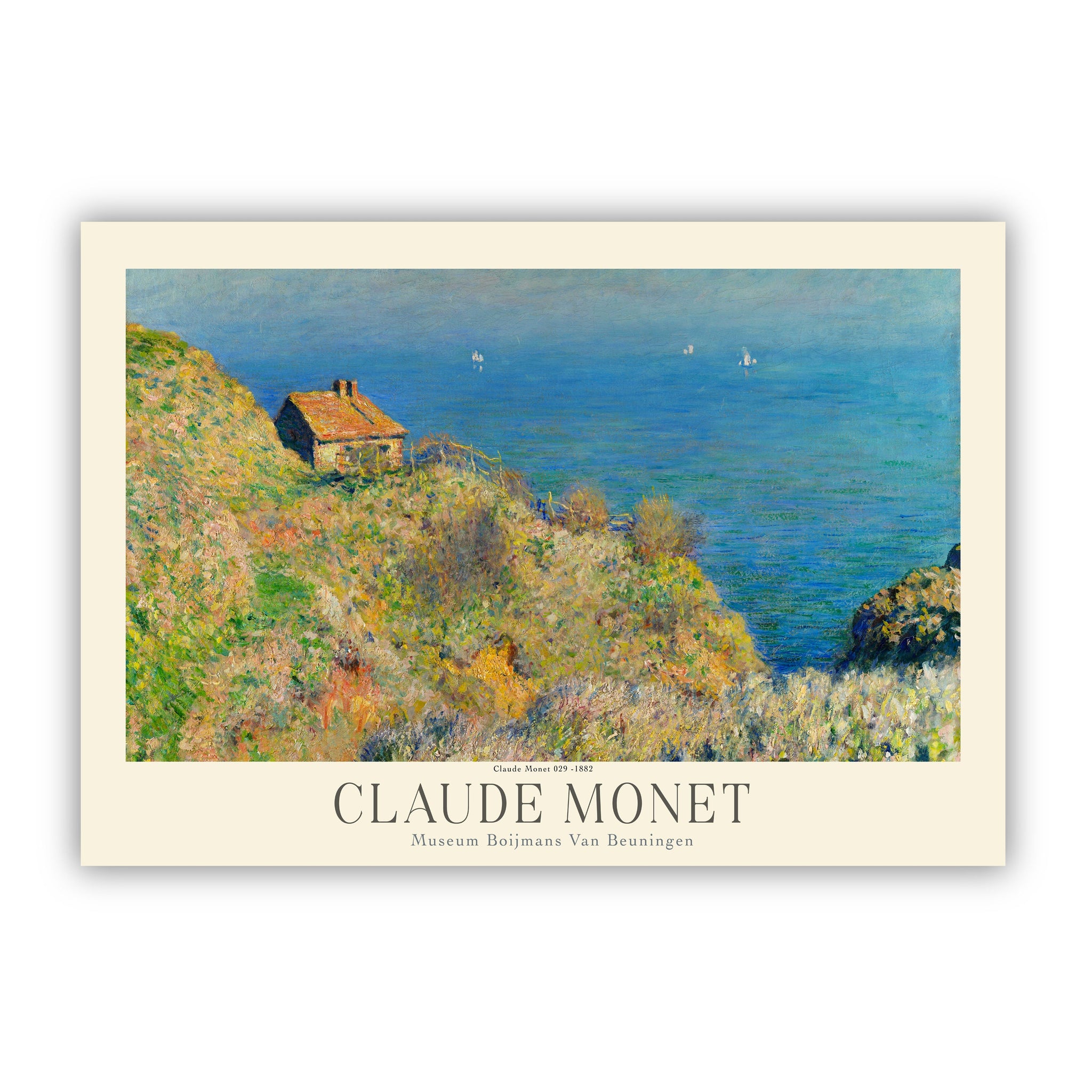 Claude Monet painting prints, Museum gallery exhibition poster, Claude Monet artworks, Claude Monet poster prints, Monet vintage print