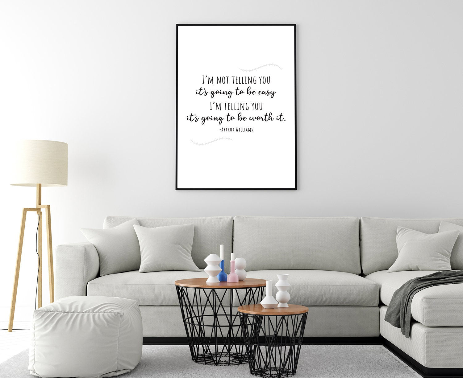 Arthur Williams Quote Poster print, Home wall art, Quote prints, Motivational quotes, Entrepreneur Print, Inspirational Quotes About Life