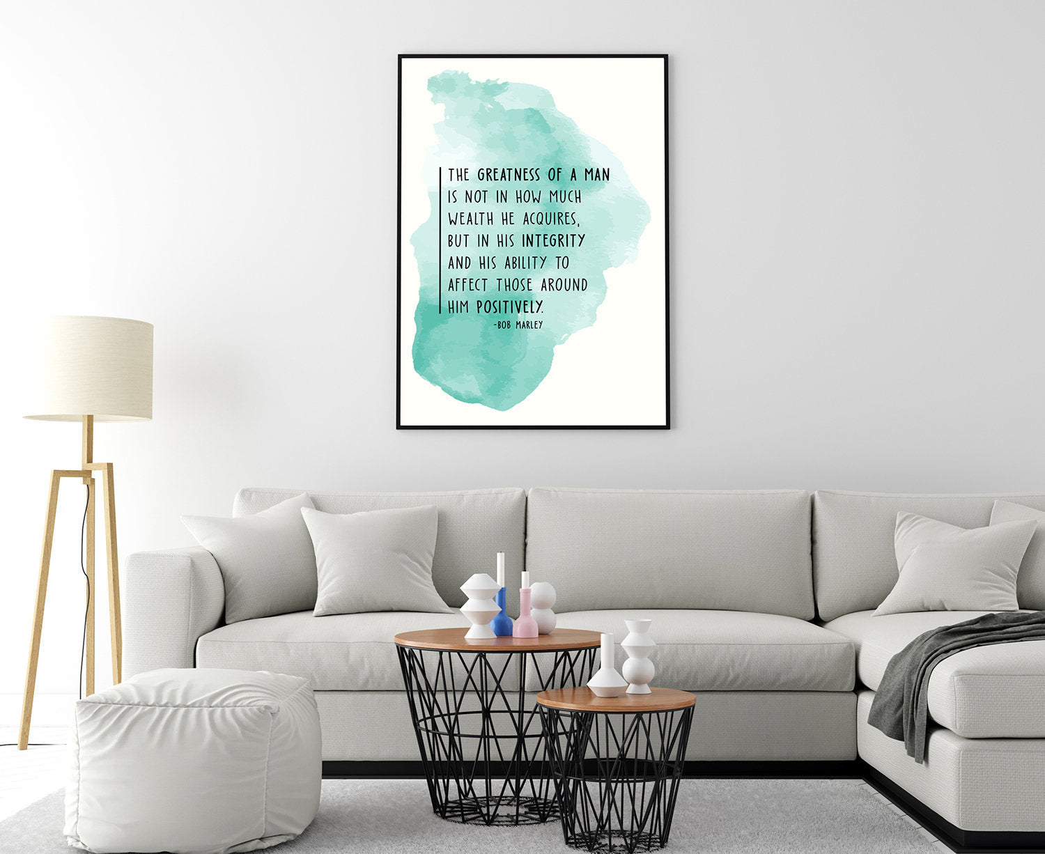 The Greatness of a Man..Bob marley quote,Home decor wall art,Quote poster Print, Office wall art,Living room wall decor,Dorm wall art,POSTER