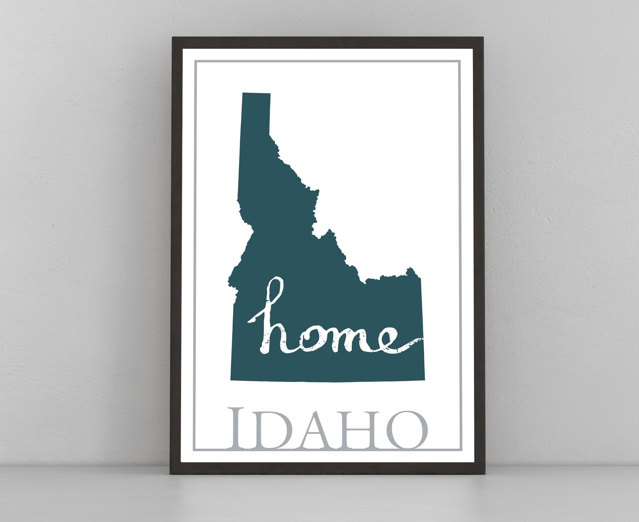 Idaho Map Wall Art, Idaho Modern Map Poster Print, Home Wall Decor, City Map, Idaho City Poster Print, State Posters, Home Office wall decor