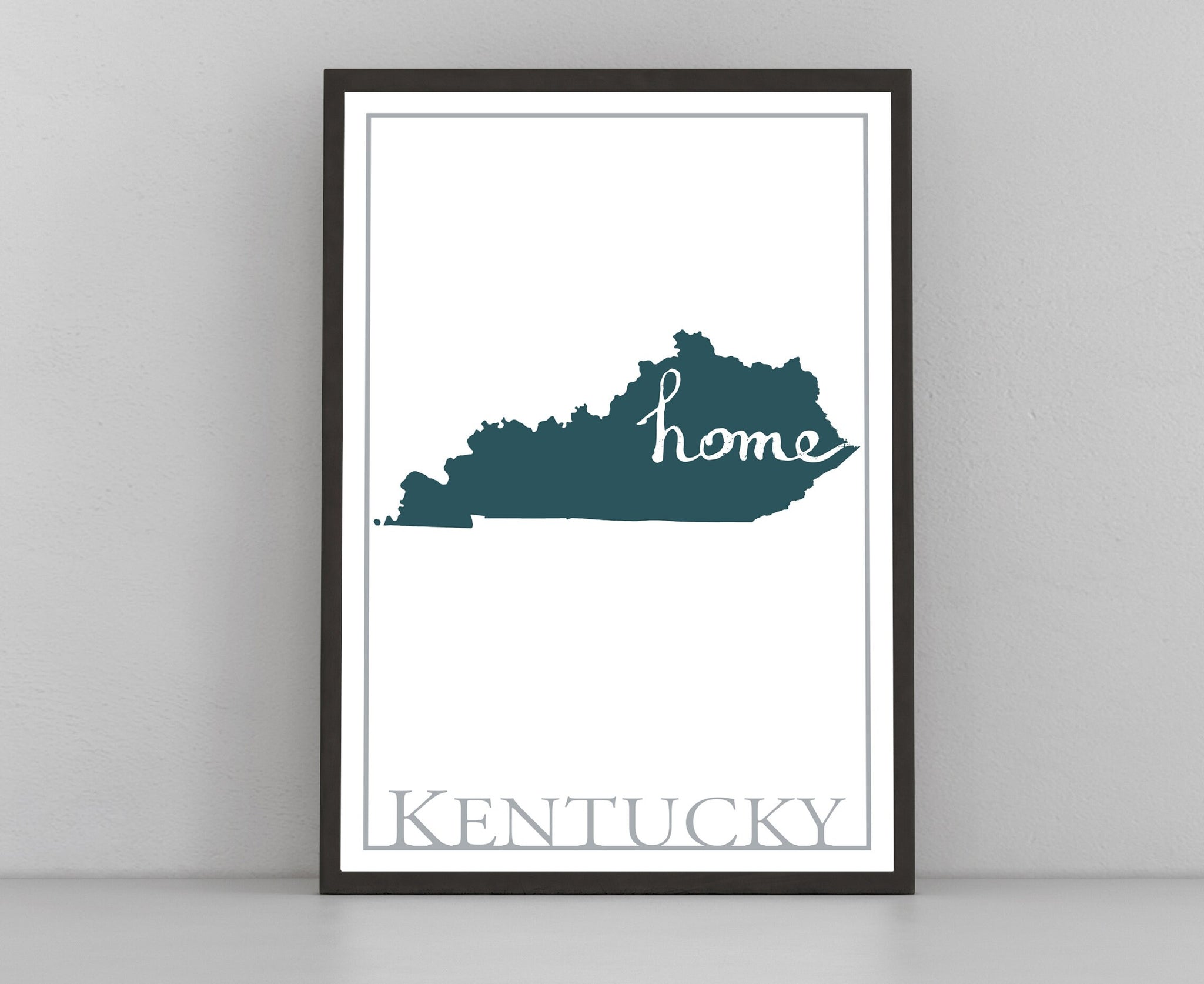 Kentucky Map Wall Art, Kentucky Modern Map Poster Print, Home Wall Decor, City Map, Kentucky City Poster Print, Kentucky State Poster, Gifts