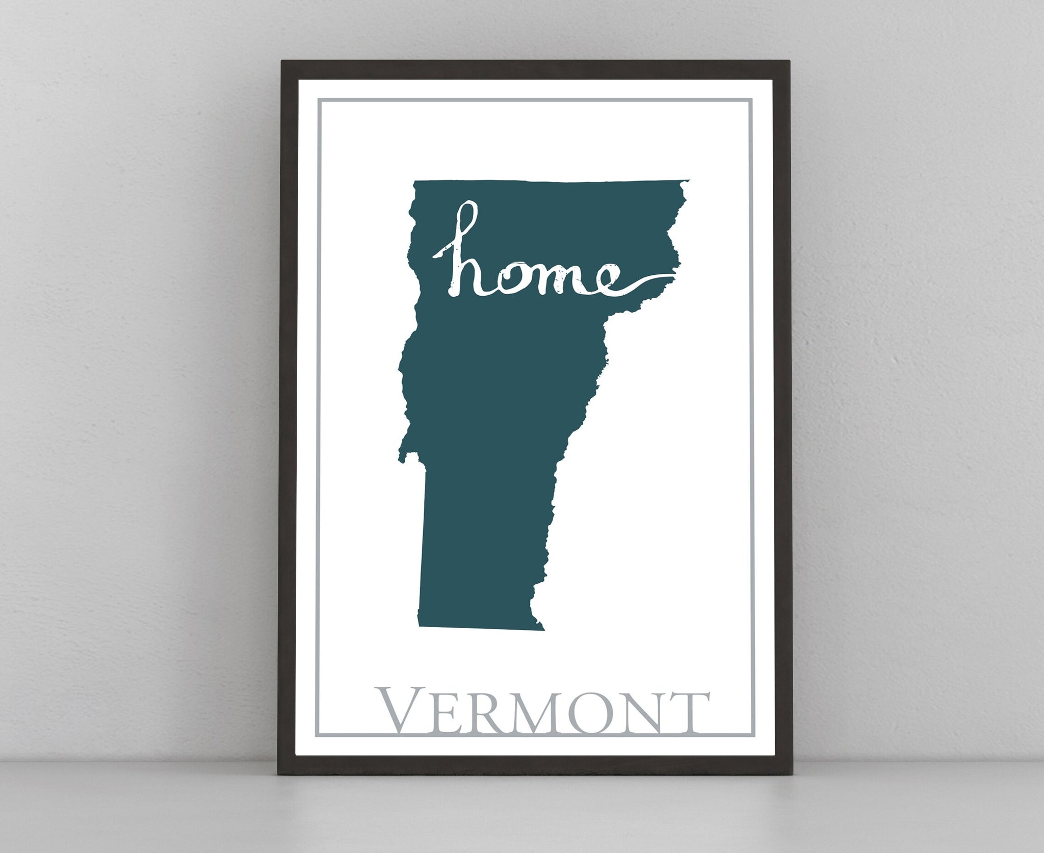 Vermont Map Wall Art, Vermont Modern Map Print, City map wall decor, Vermont City Poster Print, Vermont State Poster, Home wall decor, Gifts
