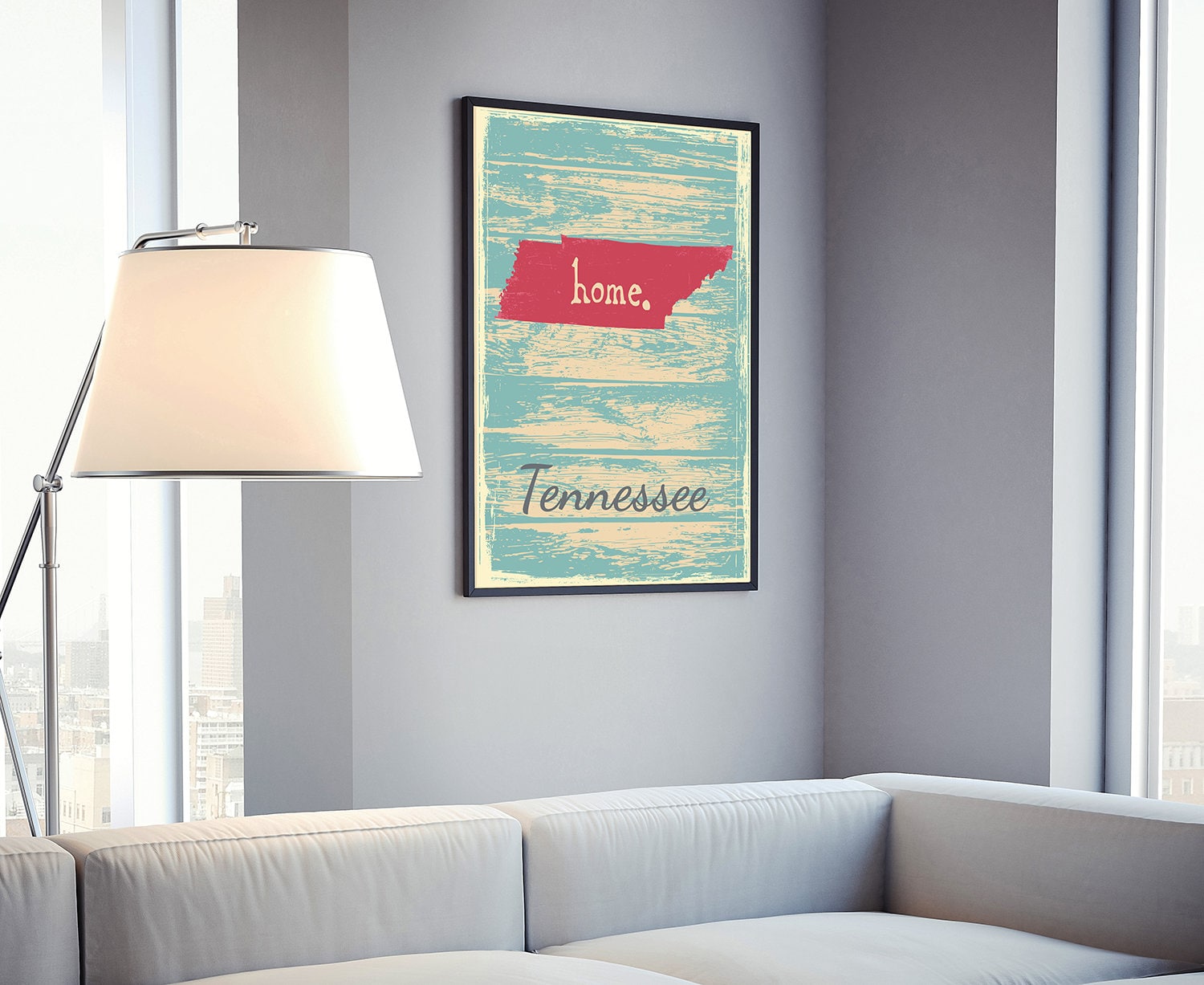 Tennessee Vintage State Poster Prints
