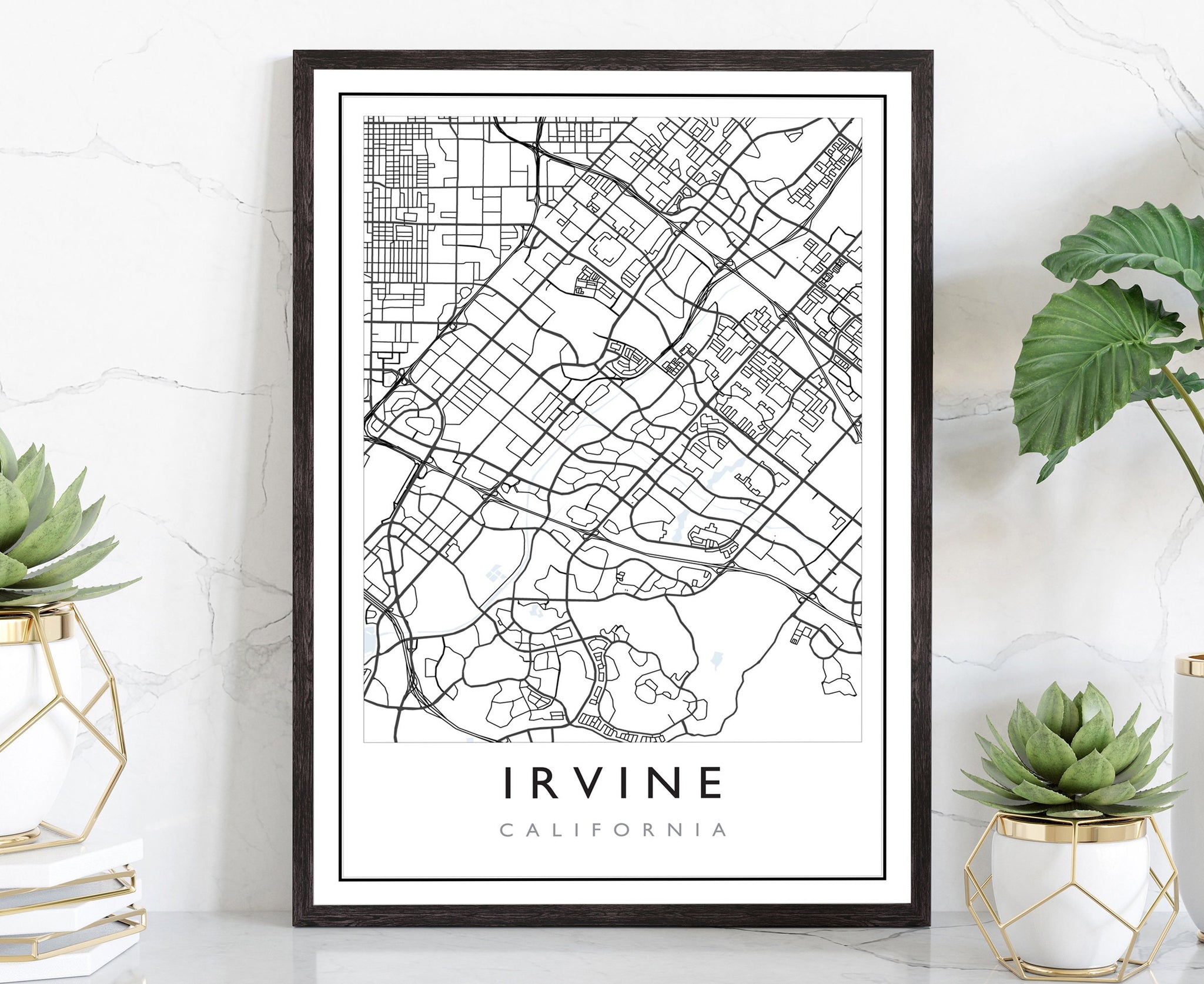 Irvine California City Map