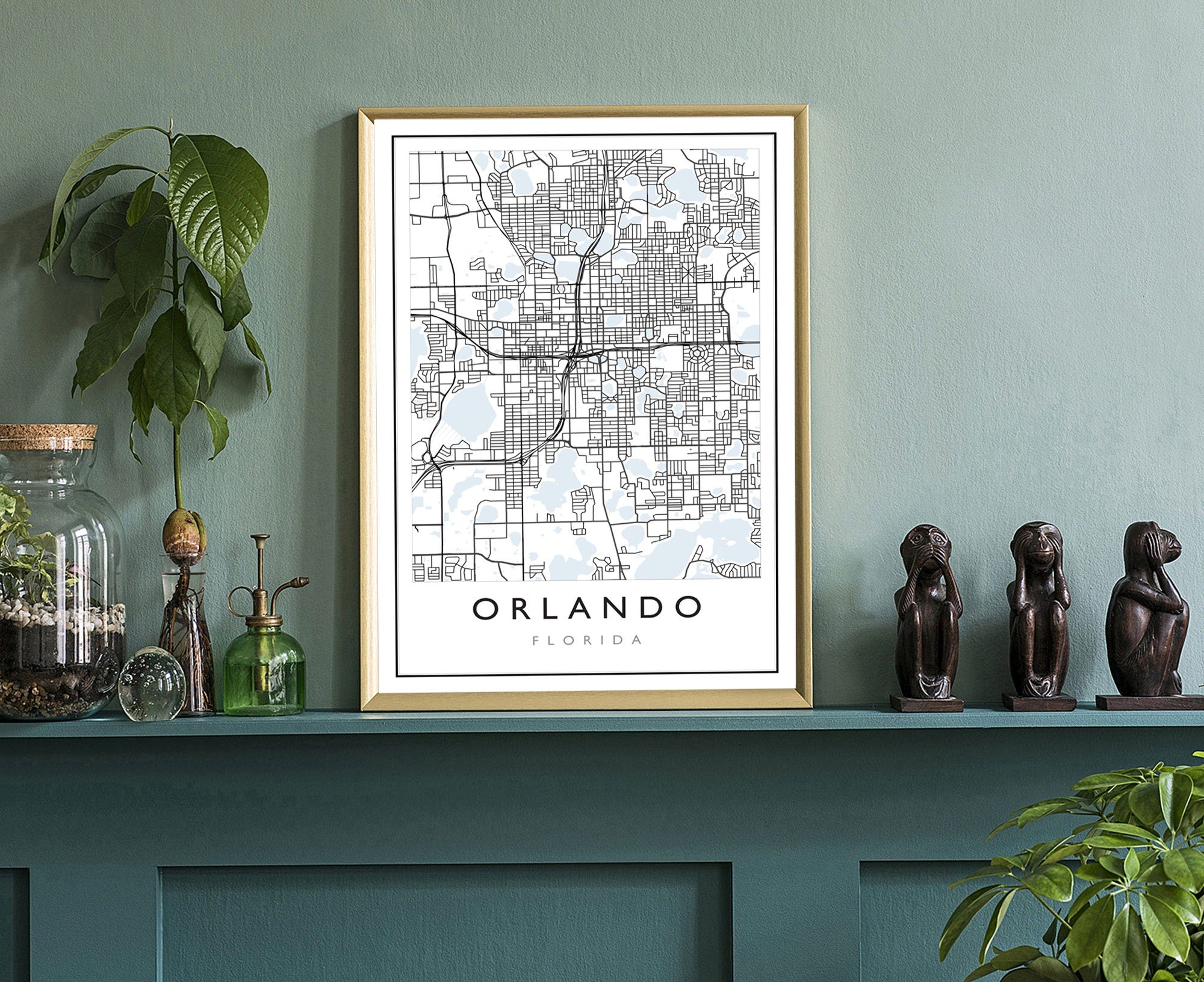 Orlando Florida City Map